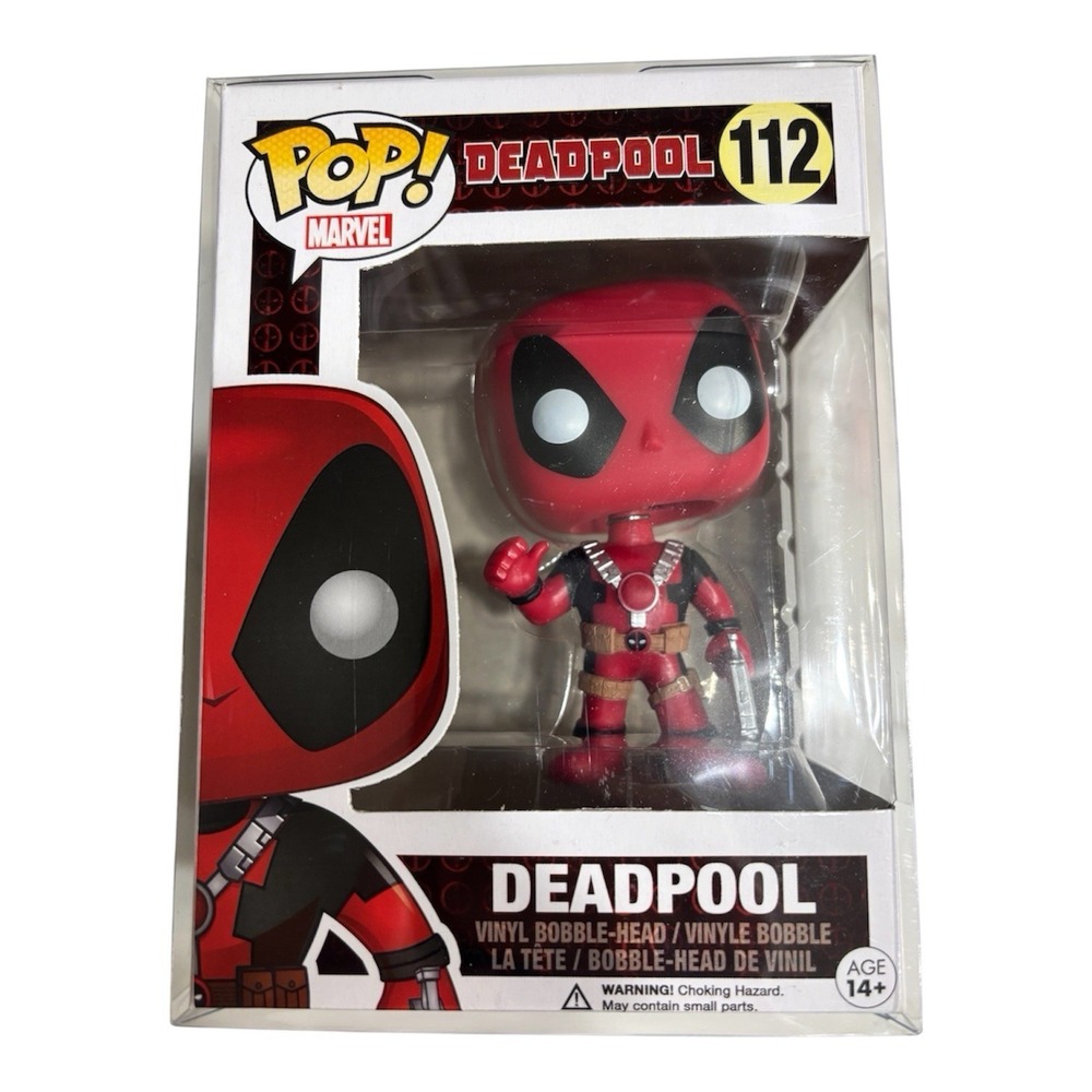 Funko POP! Marvel Deadpool Thumb Up #112 Vinyl Bobble-Head Figure MIB